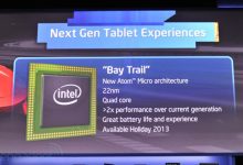 Intel lance ses nouveaux processeurs Atom Bay Trail