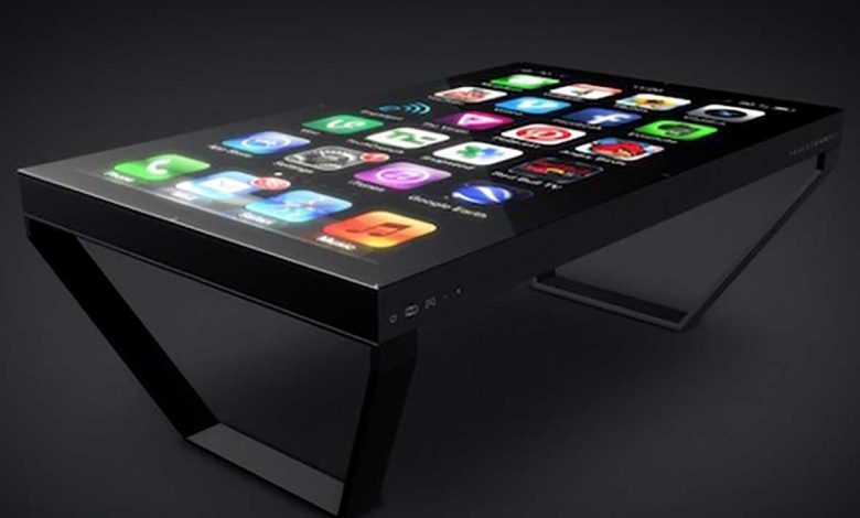 Un iPhone transféré vers une table baptisée TableConnect