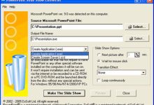 Télécharger PowerPoint Slide Show Converter