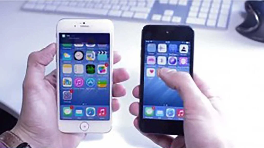 iOS 8 est dévoilé sur un "faux" iPhone 6.