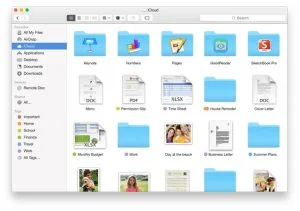 Finder : déposez n'importe quel ﬁchier sur iCloud Drive et retrouvez-le sur tous vos appareils.