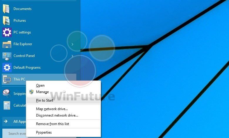 Menu Démarrer : une 1ère vidéo de Windows 9