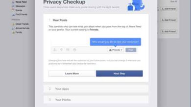 Facebook : un « Privacy Checkup » pour vérifier les paramètres de sécurité et de confidentialité