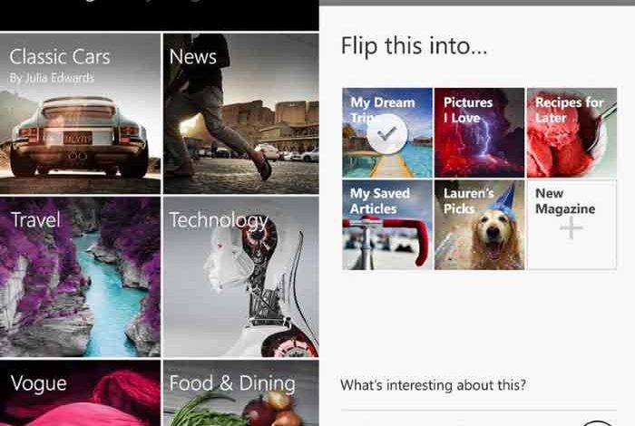 Flipboard est enfin disponible sur Windows Phone