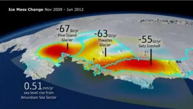 La fonte des glaces en Antarctique provoque un changement... de gravité