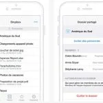 L'application Dropbox optimisée pour iPhone 6 et Touch ID