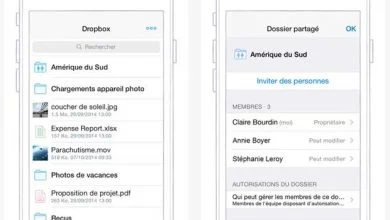 L'application Dropbox optimisée pour iPhone 6 et Touch ID