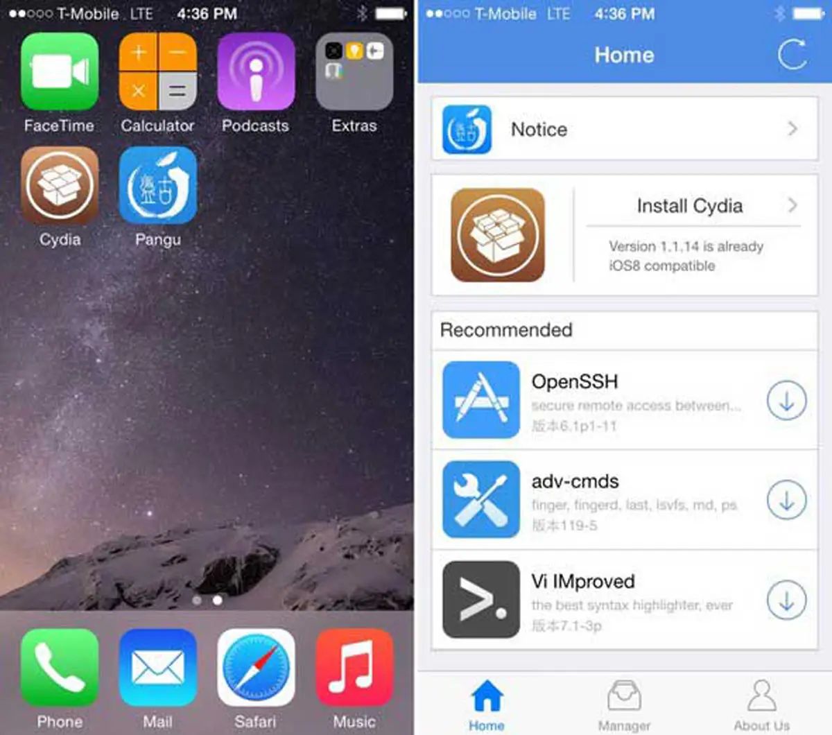 Jailbreak iOS 8 : bientôt une solution en anglais avec Cydia