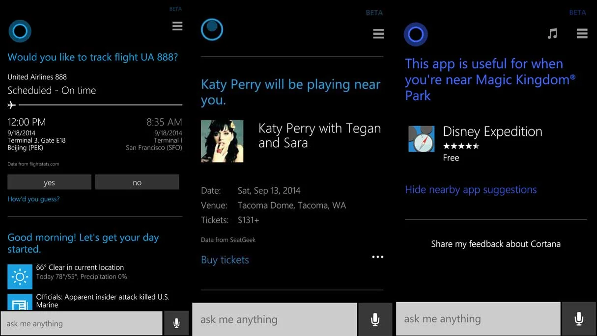 Windows Phone : Microsoft optimise son assistant Cortana