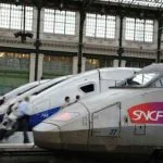 Des TGV à la gare de Lyon