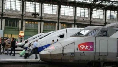 Des TGV à la gare de Lyon