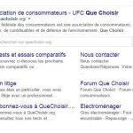 La "search box" de Google