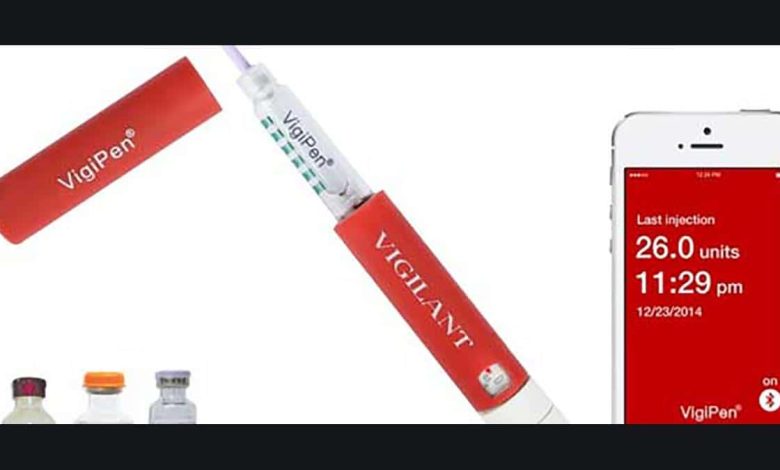 La seringue connectée à destination des diabétiques.