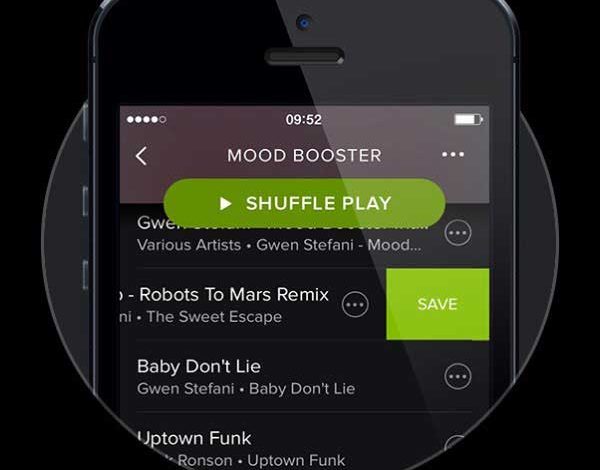 iOS : Spotify améliore son ergonomie