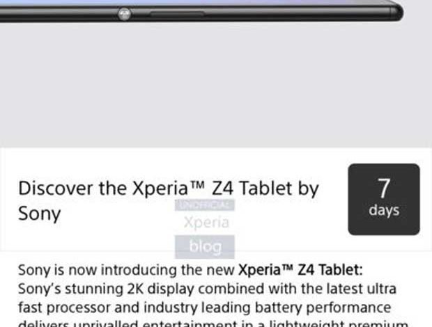 MWC 2015 : Sony pourrait dévoiler une tablette Xperia Z4