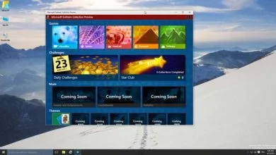 Le Solitaire au sein de la Technical Preview 10061 de Windows 10.