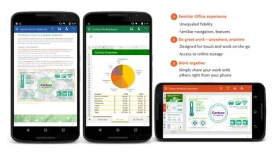 Word, Excel et Powerpoint débarquent sur Android