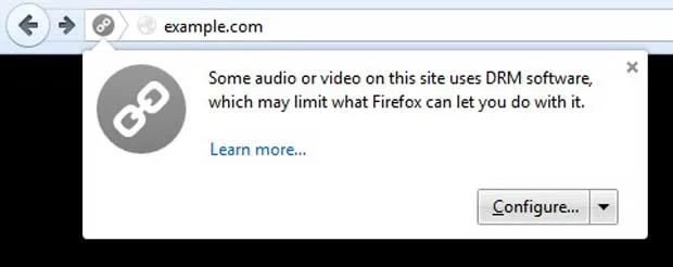 Firefox 38 repense la gestion des DRM et propose d'en retirer la prise en charge
