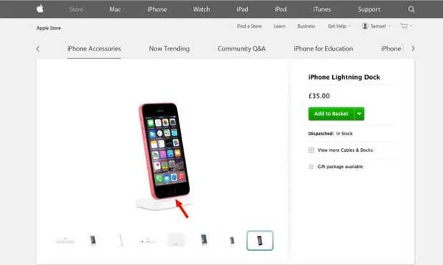 L'image du prochain iPhone 6C aurait fuité sur le site d'Apple