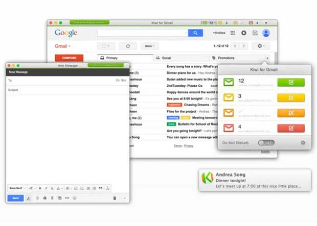 Kiwi pour Gmail