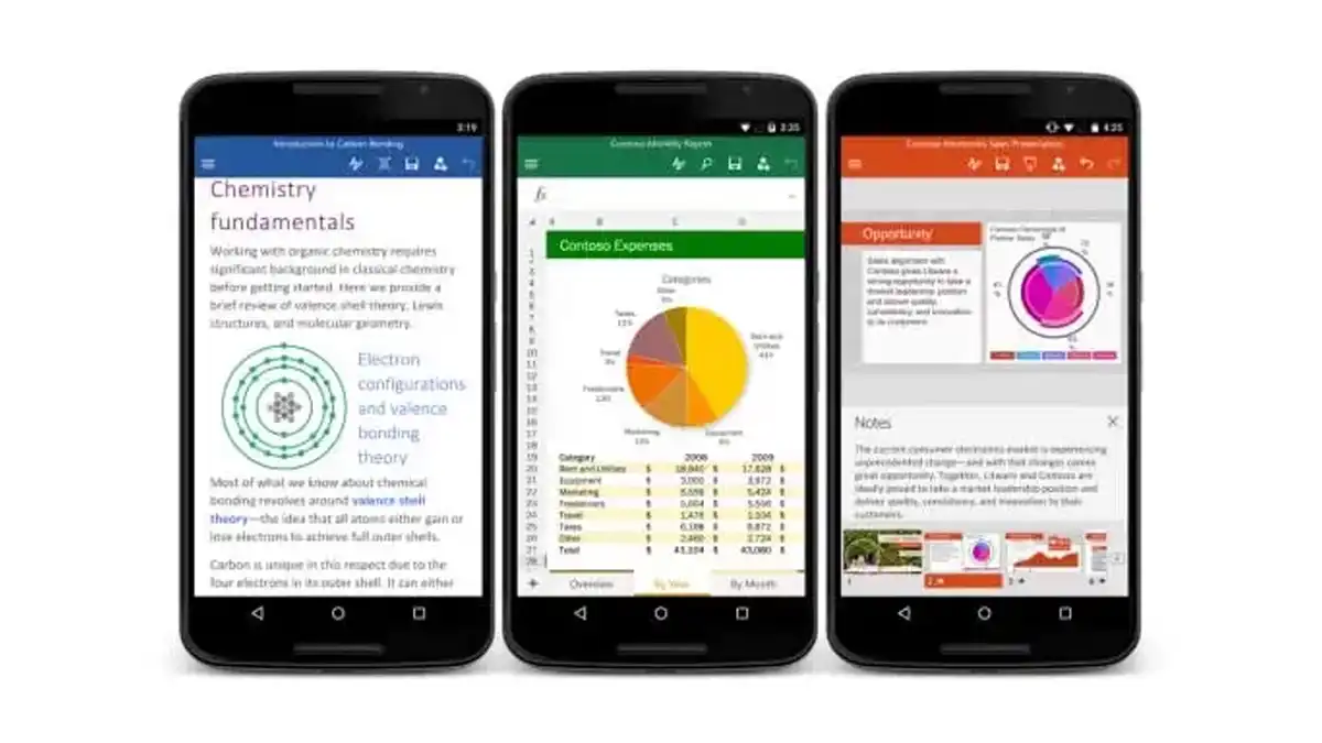 Android à enfin droit à la version finale de Microsoft Office