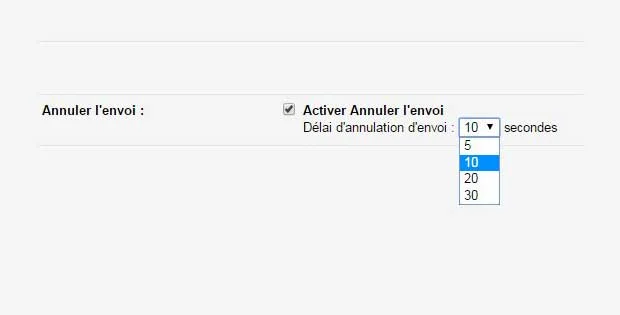 Gmail : on peut annuler un mail après son envoi
