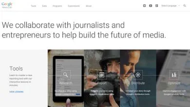 Google présente son nouveau News Lab