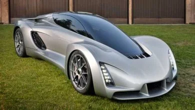 La Blade supercar : une voiture en 3D