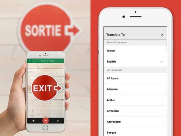 Google Translate : une vingtaine de langues de plus pour l'appli de traduction visuelle