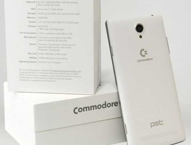 La marque Commodore revient avec un smartphone Android