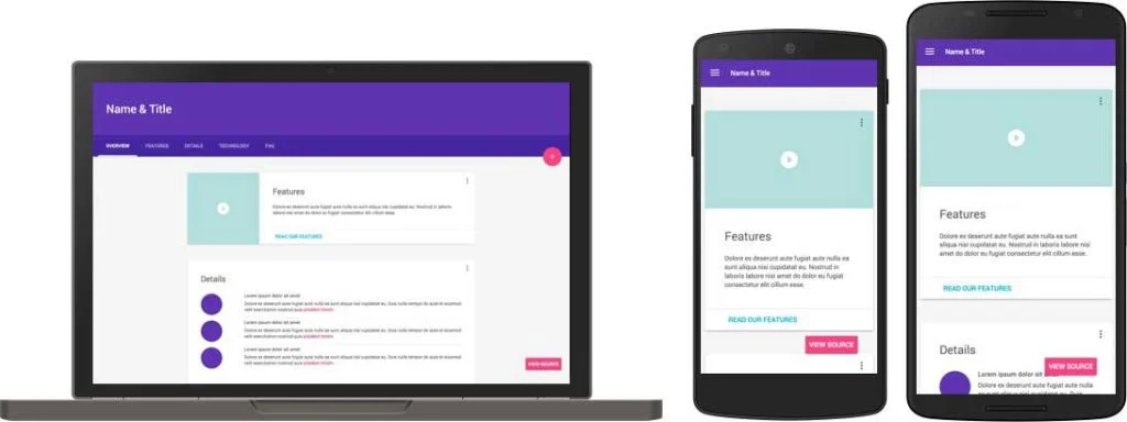 Material Design Lite : Google publie un kit de ressources à l'intention des développeurs web