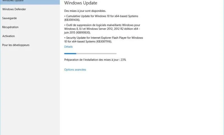 Windows 10 : une mise à jour cumulative axée sur la sécurité