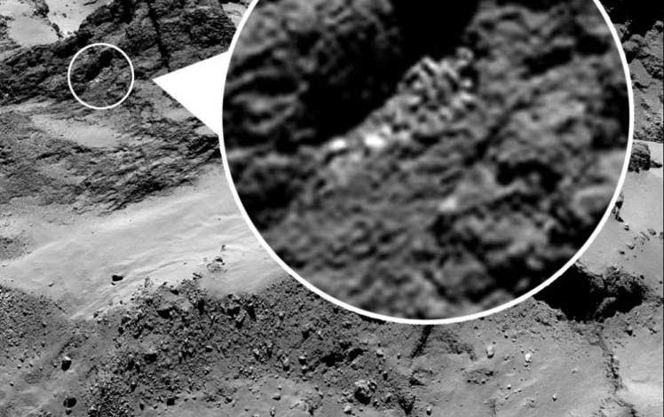 Mission Rosetta : un corps congelé de cyborg alien à la surface de Tchouri ?