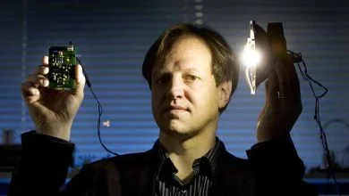 Le Pr Harald Haas, l'inventeur du Li-FI