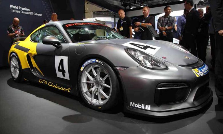 Porsche dévoile la Cayman GT4 Clubsport