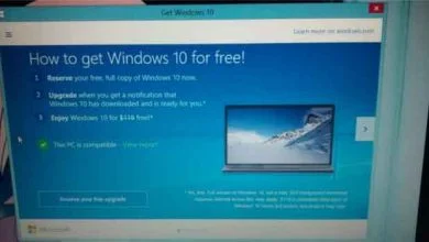 Windows 10 upgrade popups