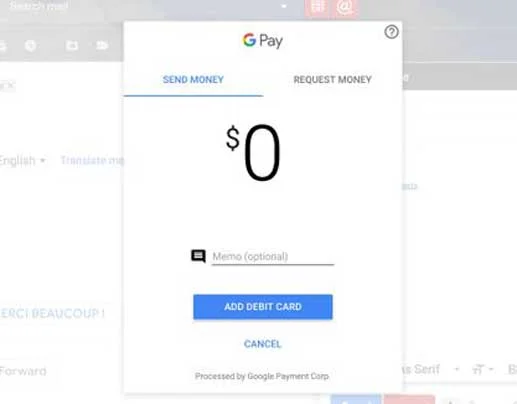 Demandez ou envoyez de l'argent dans un compte Gmail