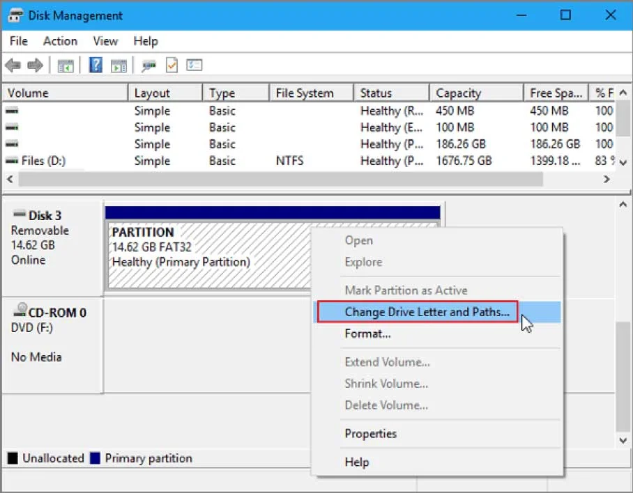 Disk management