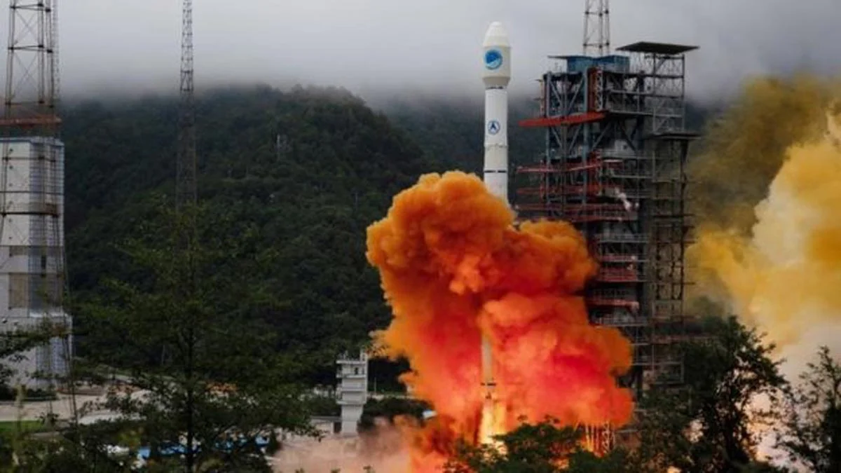 Avec le lancement de la fusée Longue Marche 3B, la Chine a mis en orbite le satellite 35 de son système BDS.