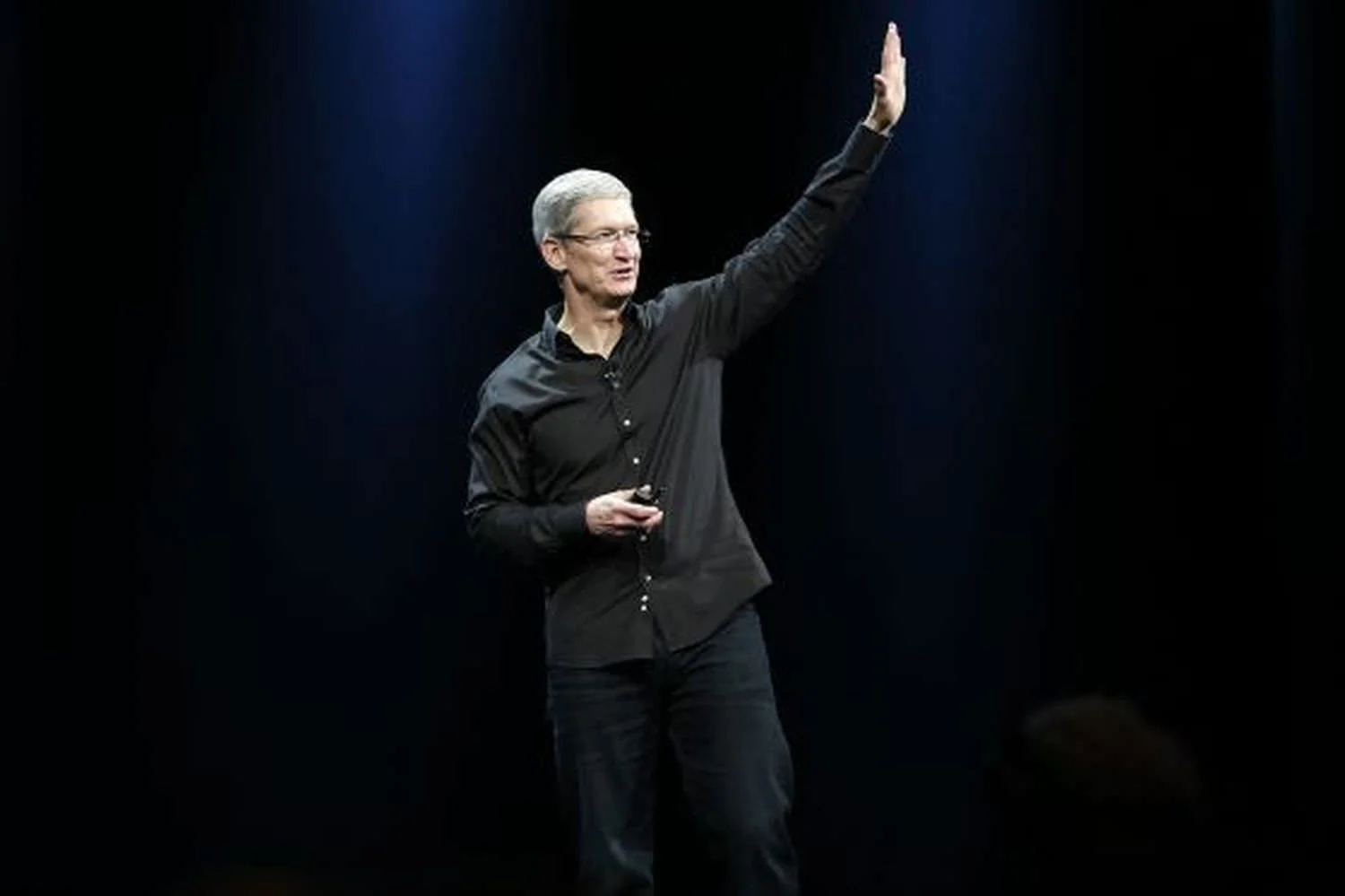 Tim Cook à la conférence WWDC 2020.