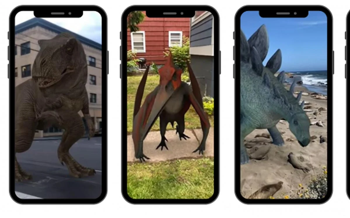 Dinosaures 3D (Google).