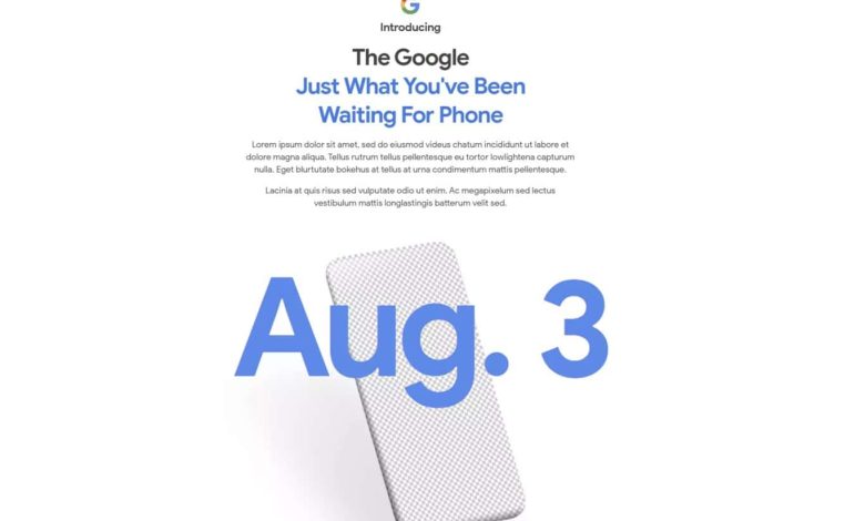 À quoi s'attendre du Google Pixel 4A