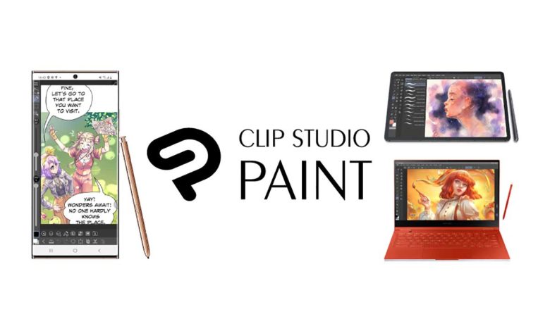 Clip Studio Paint Pro pour ordinateur, tablette et smartphone