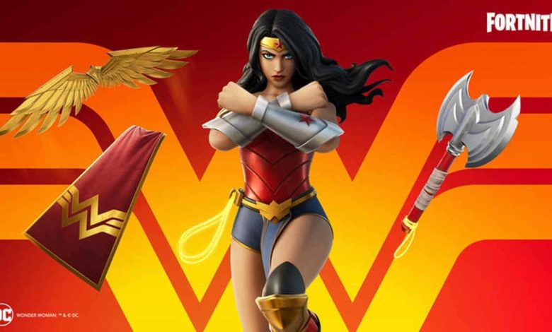 Wonder Woman fait une apparition dans Fortnite.