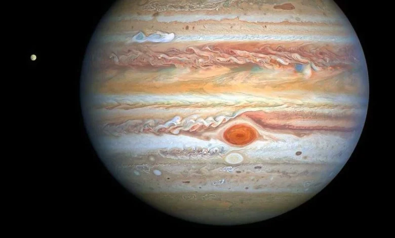 Nous connaissons maintenant la profondeur exacte de la grande tache de sang de Jupiter.