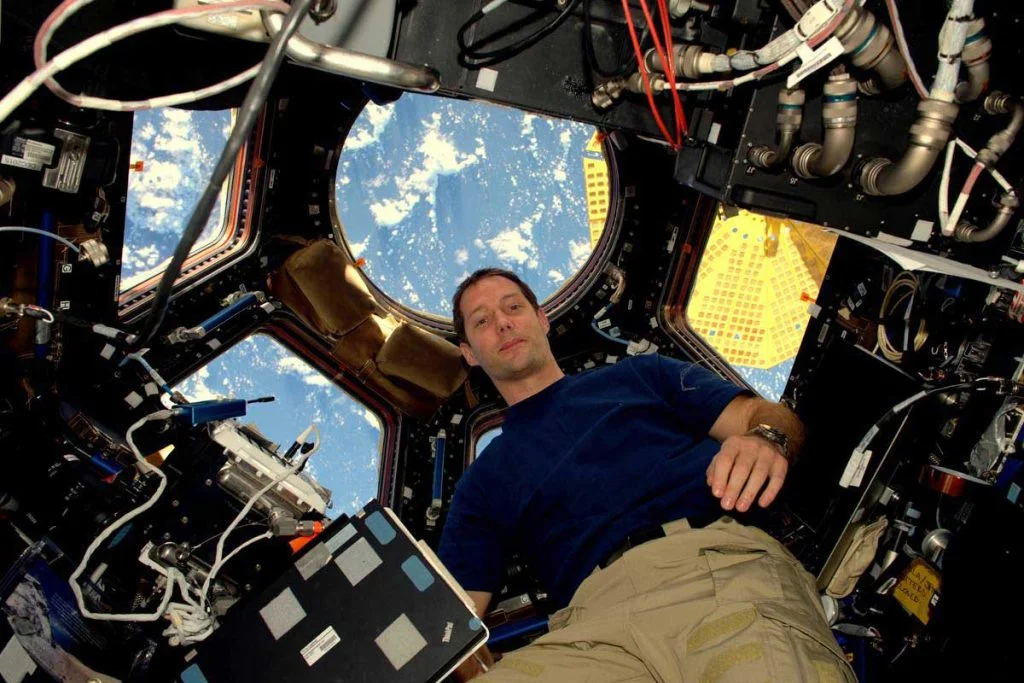 L'astronaute français Thomas Pesquet, 39 ans.