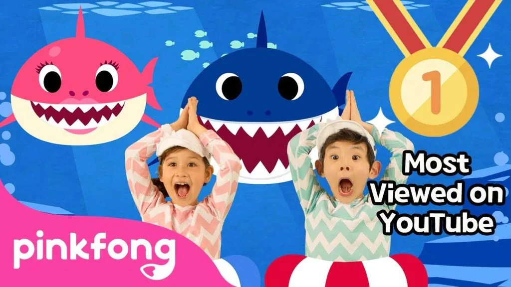 Baby Shark Dance sur YouTube