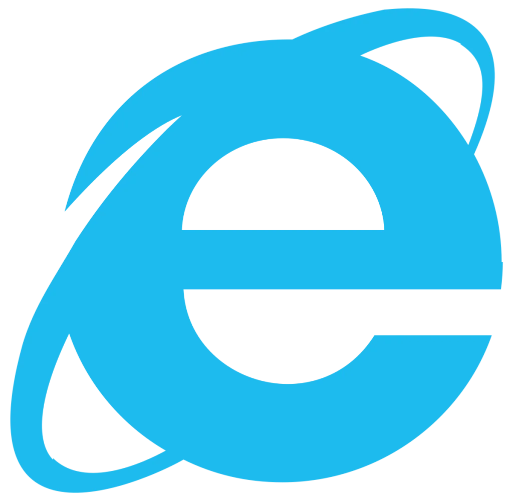 Logo du navigateur Internet Explorer