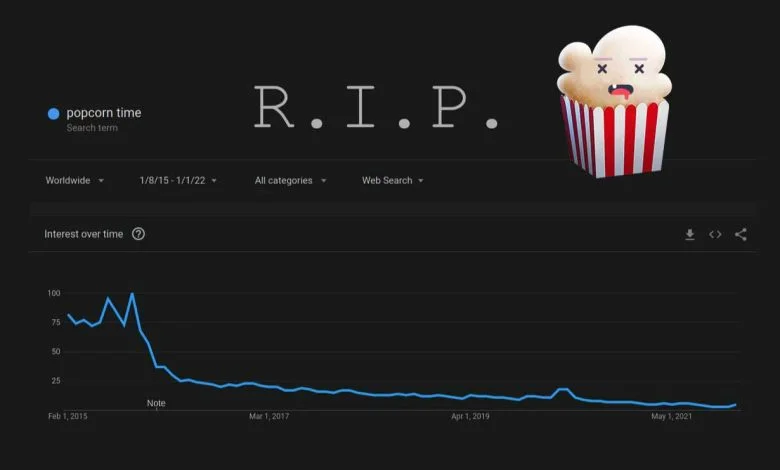 Le logiciel de piratage concurrent de Netflix, Popcorn Time, met fin à ses activités