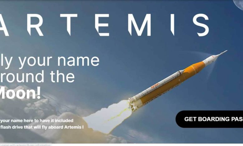 Comment recevoir une carte d'embarquement gratuite pour la mission Artemis I de la NASA vers la Lune ?